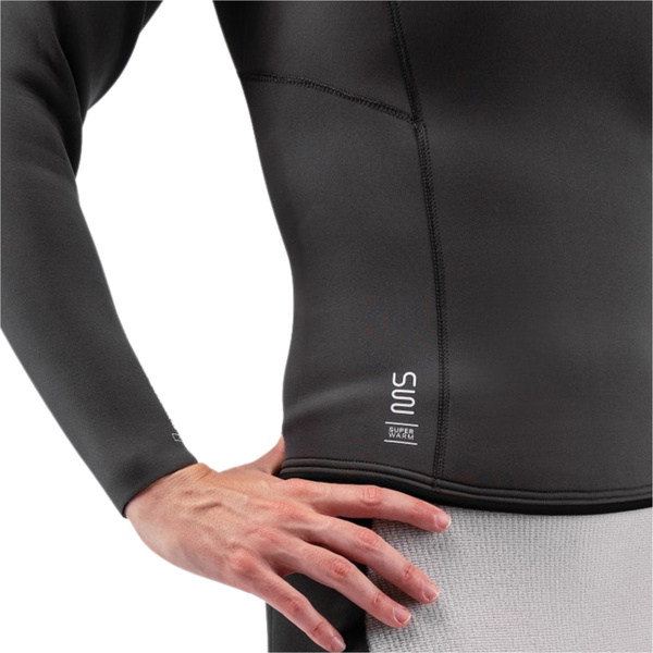 2026 Zhik Womens Superwarm® Performance Wetsuit Top DTP-1130 - Dark Grey